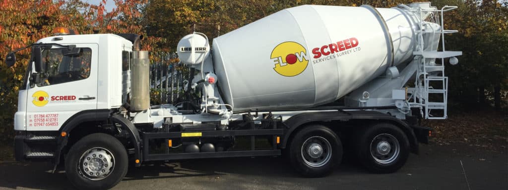 FLOWSCREED services Surrey truck